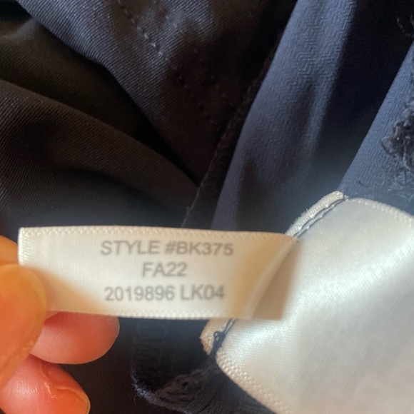 NEW J.Crew Maternity Jamie Crepe Pants Trousers Women’s Sz 20 Navy Blue Ankle - Picture 13 of 16